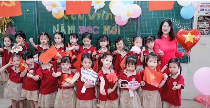 Trường Tiểu học Quang Trung đón năm học mới, mỗi ngày đi học là một ngày vui
