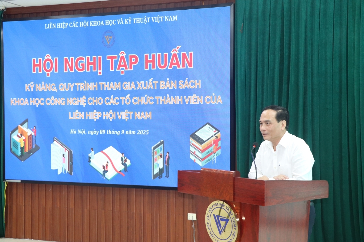 Liên hiệp hội Việt Nam thúc đẩy xuất bản sách KH và CN nhằm truyền thông phổ biến kiến thức