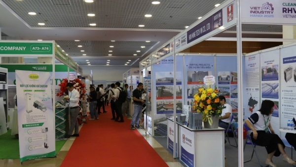 Khai mạc Triển lãm quốc tế về Công nghiệp, RHVAC, Phòng sạch và Phụ trợ Nhà máy công nghệ cao