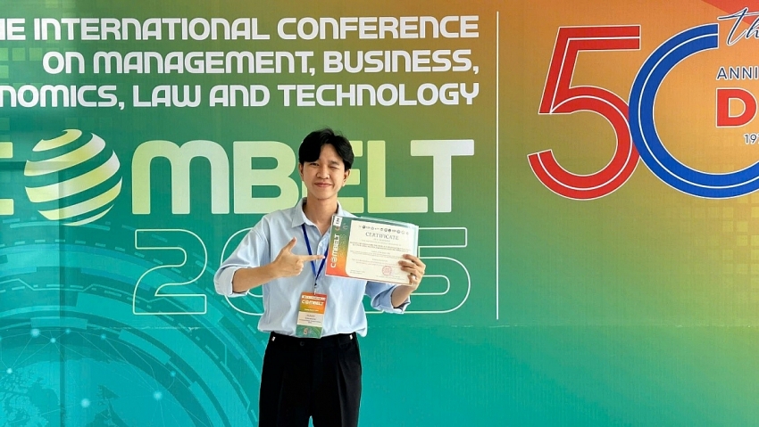 Sinh viên Trường Đại học Kinh tế - Đại học Đà Nẵng mang nghiên cứu về TikTok và AI đến diễn đàn quốc tế COMBELT 2025