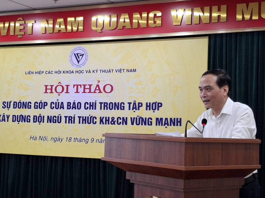 Báo chí - cầu nối quan trọng trong xây dựng đội ngũ trí thức khoa học và công nghệ