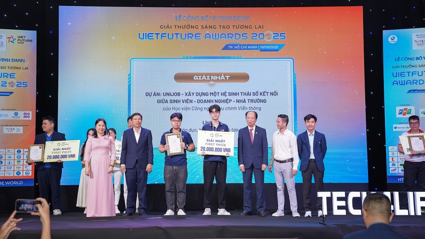 VietFuture Awards 2025: 211 ý tưởng, 35 dự án xuất sắc được vinh danh
