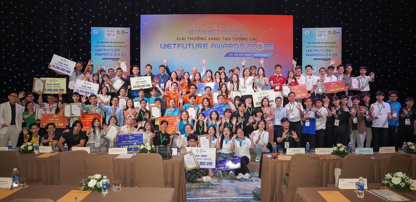 VietFuture Awards 2025: 211 ý tưởng, 35 dự án xuất sắc được vinh danh