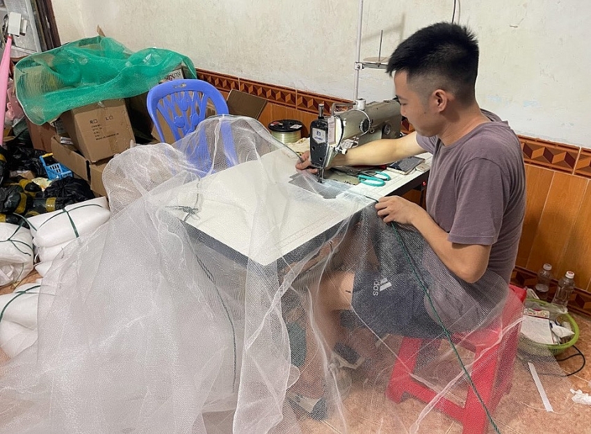 Gìn giữ và phát triển thương hiệu sản xuất lưới đánh cá truyền thống trong bối cảnh hội nhập