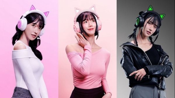 Razer ra mắt tai nghe "tai mèo" Kraken Kitty V3 Pro: thời trang, âm thanh đỉnh, pin siêu bền
