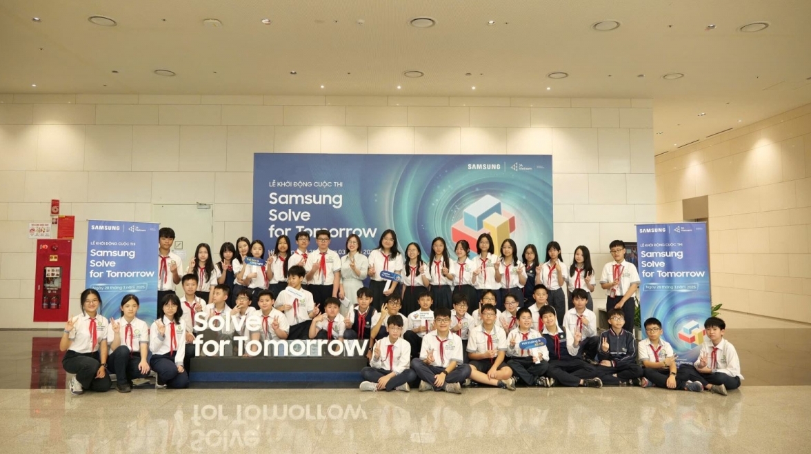 Samsung công bố Top 16 cuộc thi Samsung Solve For Tomorrow 2025