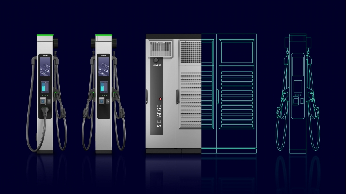 Siemens ra mắt hệ thống sạc xe điện SICHARGE FLEX cho kỷ nguyên Megawatt