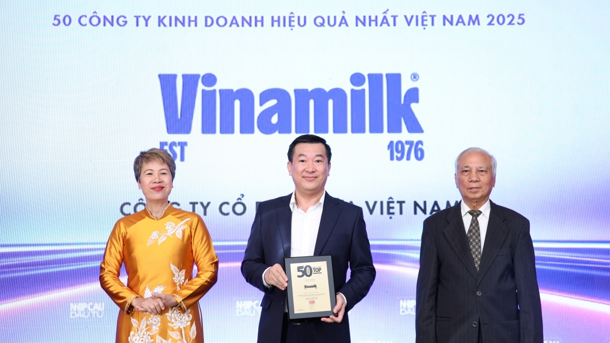 Vinamilk khẳng định bản lĩnh tiên phong qua Bảng xếp hạng Top 50 năm 2025