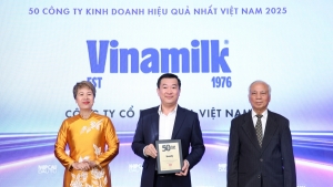 Vinamilk khẳng định bản lĩnh tiên phong qua Bảng xếp hạng Top 50 năm 2025