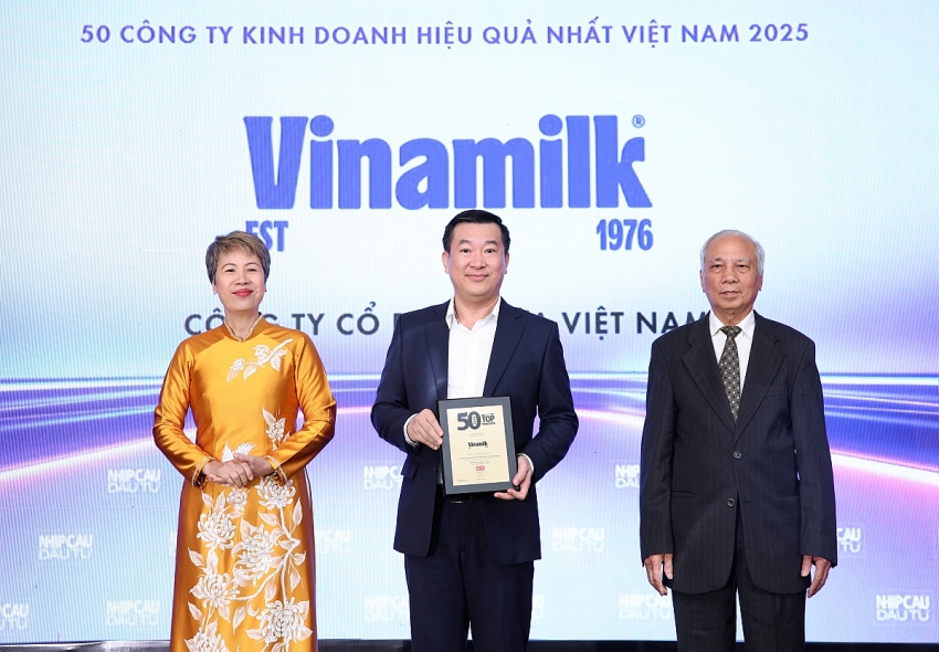 Vinamilk khẳng định bản lĩnh tiên phong qua Bảng xếp hạng Top 50 năm 2025