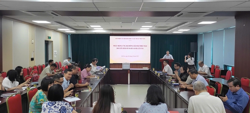 Liên hiệp Hội Việt Nam phát động ủng hộ đồng bào bị ảnh hưởng bão số 10