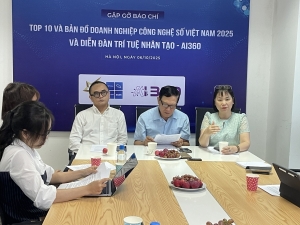 23 lĩnh vực bản đồ doanh nghiệp công nghệ số Việt Nam 2025 sắp được công bố