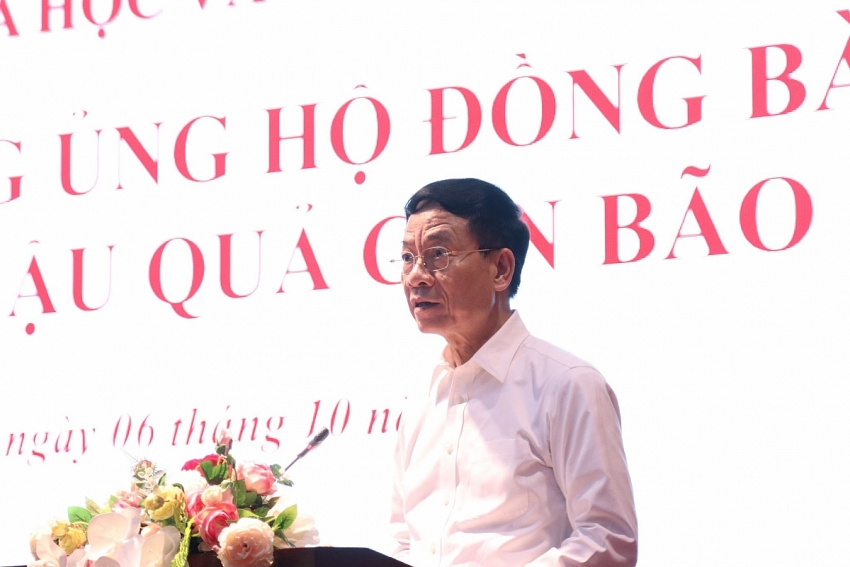 Bộ Khoa học và Công nghệ phát động quyên góp, hướng về đồng bào vùng bão lũ