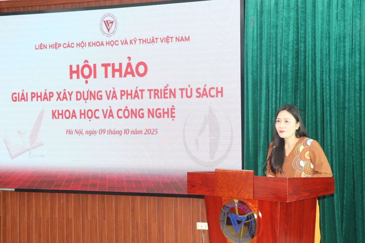 ThS. Bùi Thị Thu Hằng . Ảnh: Hoàng Tùng