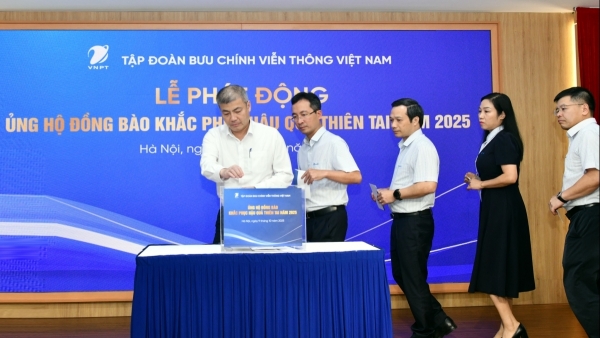 VNPT quyên góp 15 tỷ đồng hỗ trợ người dân vùng thiên tai