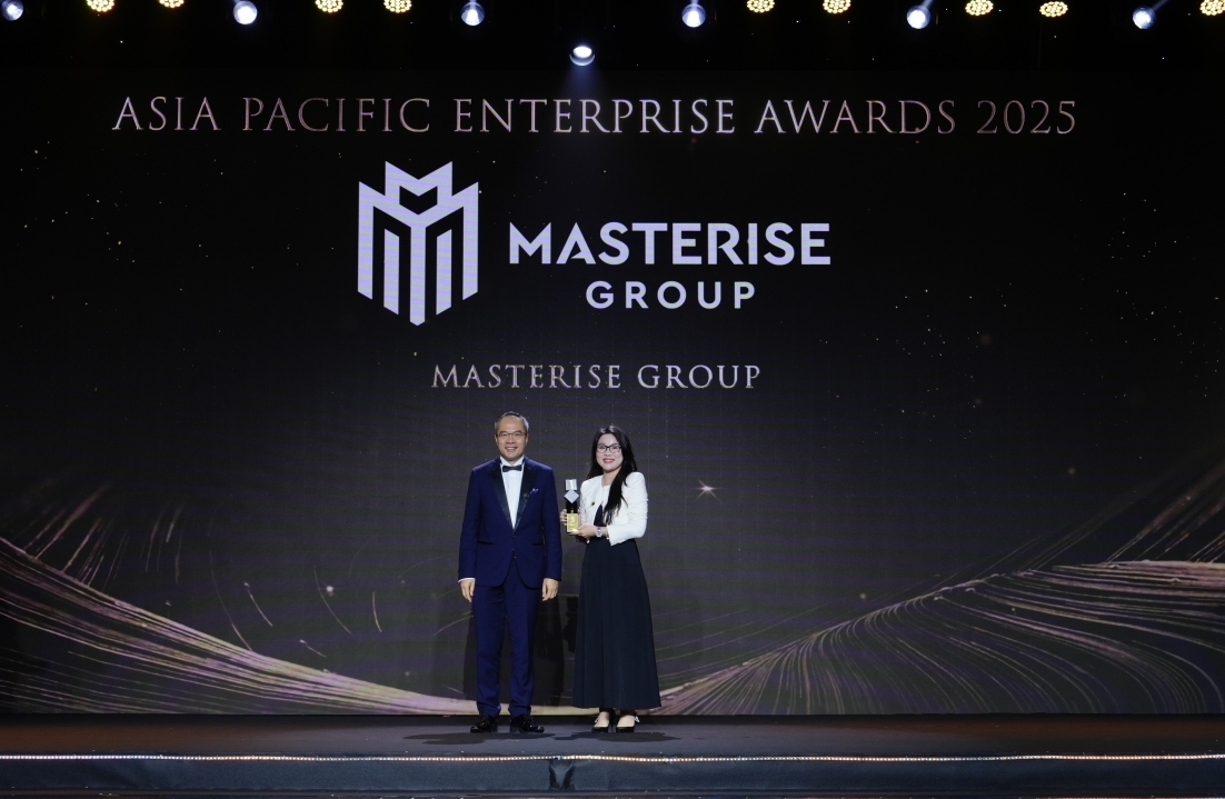 Masterise Group ghi dấu “chiến thắng kép” tại Giải thưởng Doanh nghiệp châu Á 2025