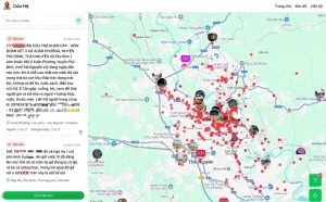 Từ dòng code đến "bản đồ cứu sinh" giữa tâm lũ miền Bắc