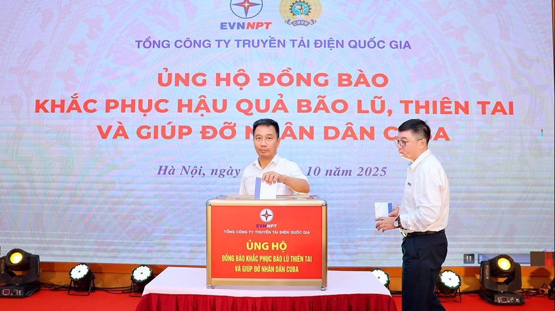 EVNNPT phát động quyên góp ủng hộ đồng bào vùng bão lũ và nhân dân Cuba