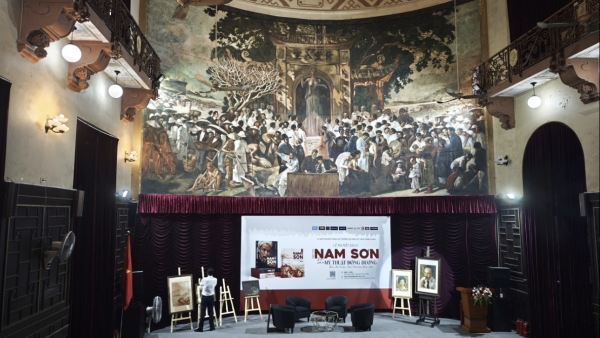 Ra mắt bộ sách "Nam Sơn (1899-1973) - Di sản Mỹ thuật Đông Dương qua tư liệu, lưu trữ và báo chí"