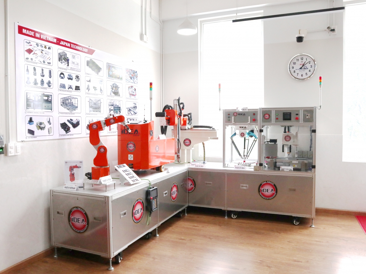 Sản phẩm robot mang thương hiệu IDEA