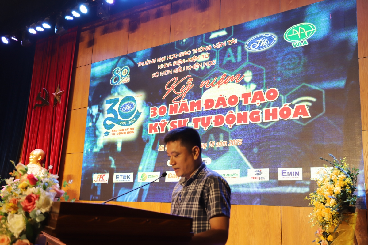 Hành trình 30 năm đào tạo Kỹ sư Tự động hóa của Trường Đại học Giao thông Vận tải