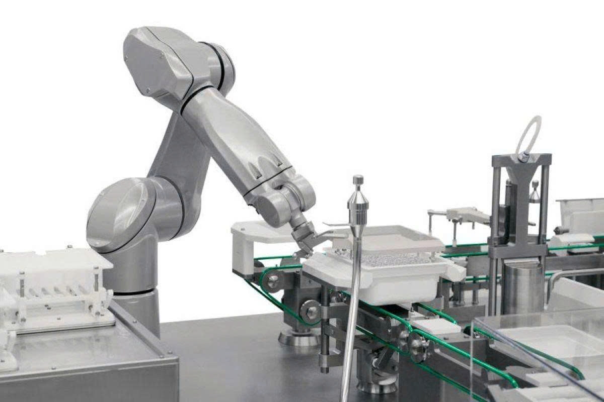 Giải pháp SynTiso giúp nâng cao hiệu suất và giảm can thiệp thủ công. Nguồn: Syntegon