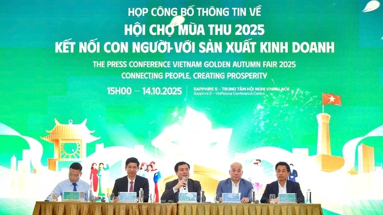 Họp báo công bố Hội chợ Mùa Thu 2025: "Siêu hội chợ 6 nhất" sẵn sàng khai hội