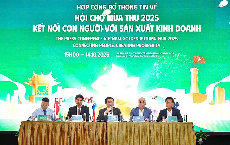 Họp báo công bố Hội chợ Mùa Thu 2025: 