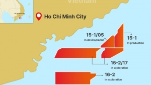 SK Earthon rao bán cổ phần tại ba mỏ dầu ở Việt Nam