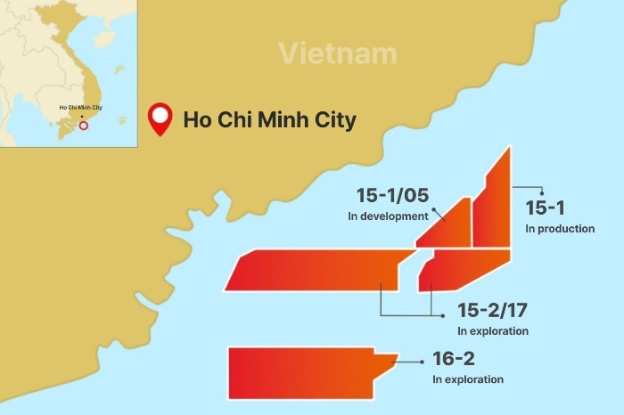 SK Earthon rao bán cổ phần tại ba mỏ dầu ở Việt Nam