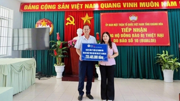 EVNCPC quyên góp hơn 5,1 tỷ đồng ủng hộ đồng bào vùng lũ và nhân dân Cuba