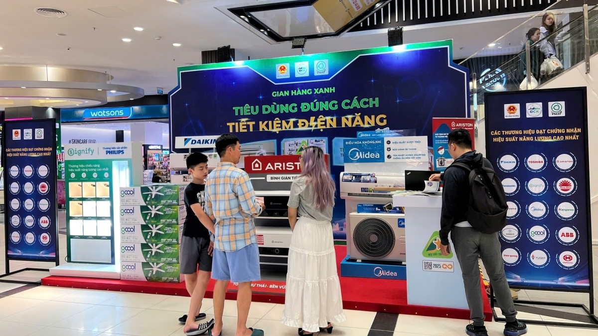 "Gian hàng Xanh" thúc đẩy tiêu dùng đúng cách, hiện thực hóa mục tiêu tăng trưởng xanh quốc gia