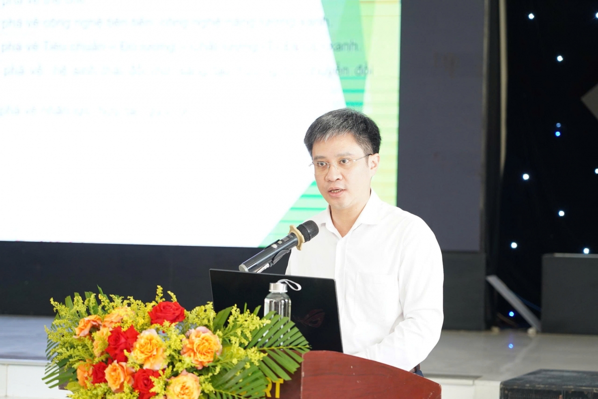 Ông Trần Quốc Cường, Vụ trưởng Vụ Khoa học Xã hội, Nhân văn và Tự nhiên, Bộ KH&CN. Ảnh:BTC
