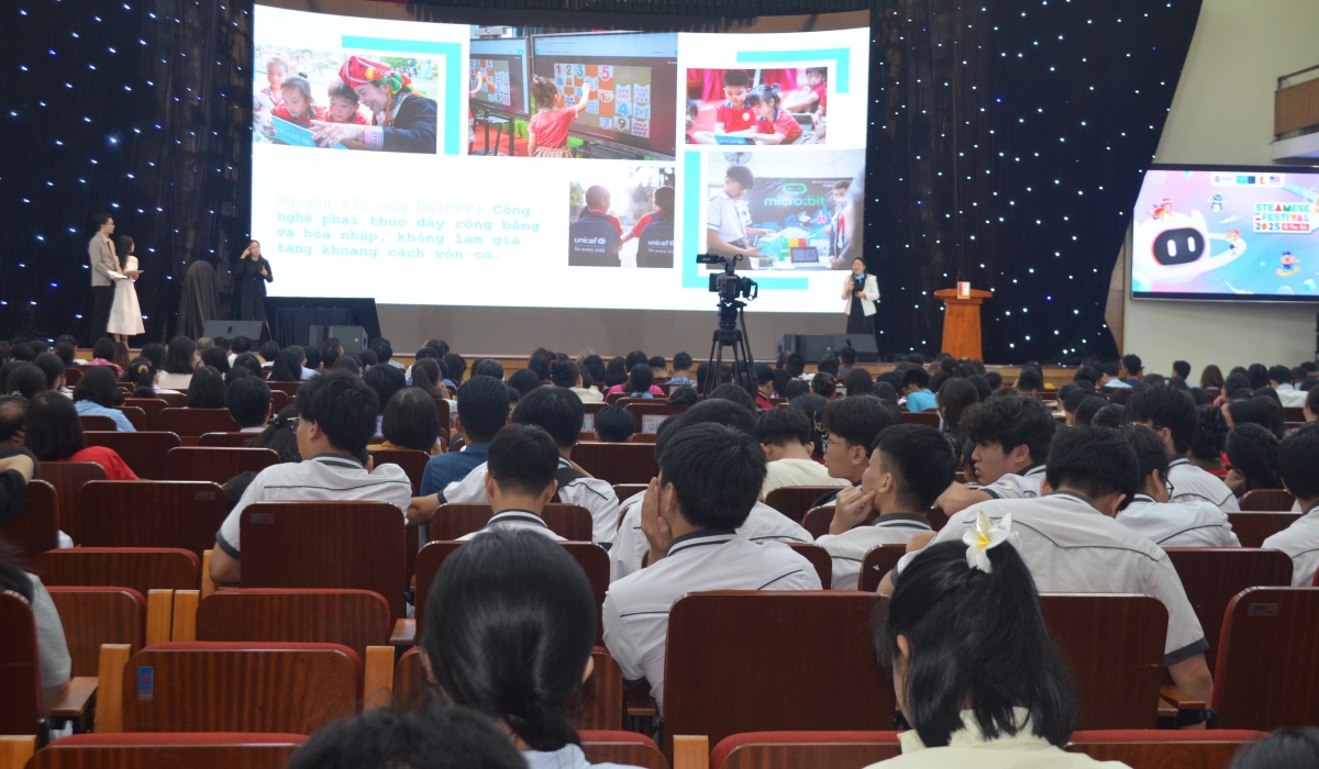 STEAMESE FESTIVAL 2025: “AI for All” - công nghệ thông minh phải thực sự dành cho tất cả