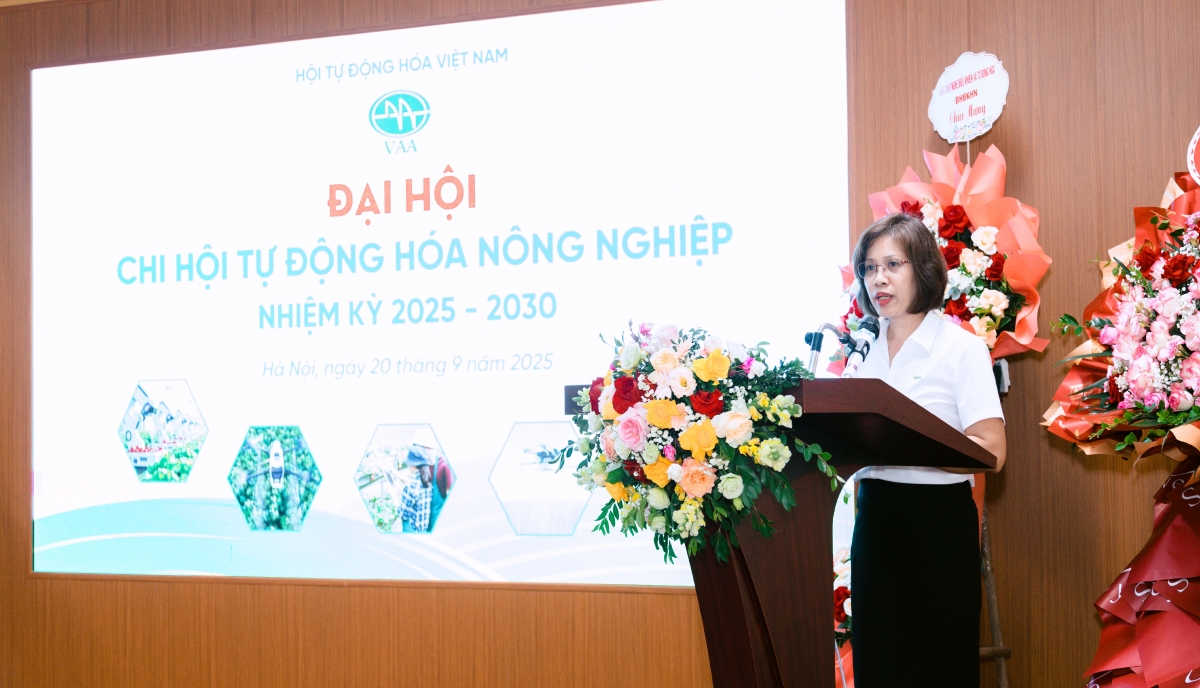 Nữ Chủ tịch Chi hội Tự động hóa Nông nghiệp: Nỗ lực vượt thách thức vì nền nông nghiệp số
