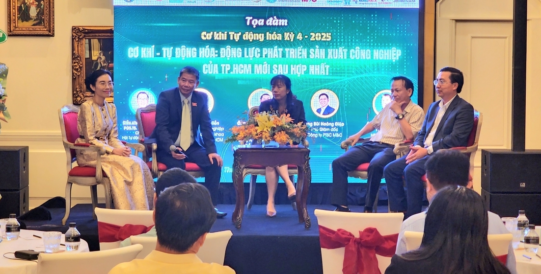 Diễn đàn kết nối cơ khí - tự động hóa, thúc đẩy phát triển công nghiệp TP.HCM sau sát nhập