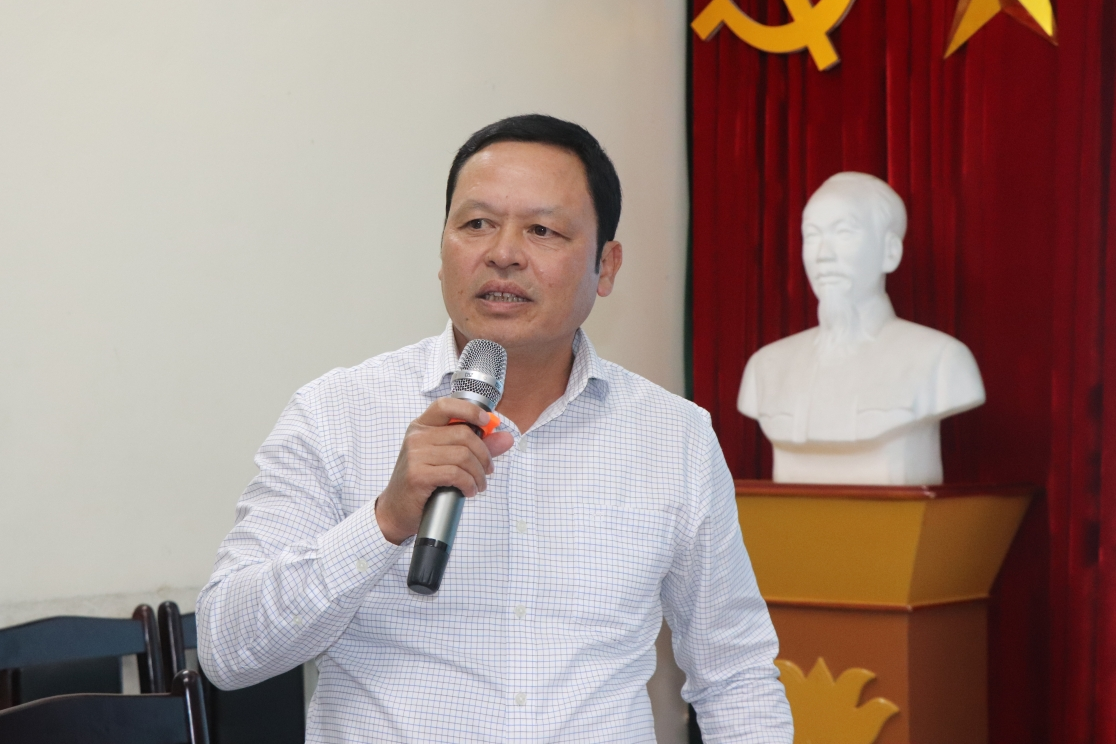 Ông cho rằng, Luật Thủ đô ra đời chính là để tạo hành lang pháp lý riêng, giúp Thành phố linh hoạt điều chỉnh những quy định chung của cả nước sao cho phù hợp hơn với thực tiễn phát triển của mình, từ đó giải phóng và phát huy hiệu quả các nguồn lực cho nông nghiệp, nông thôn. Ảnh: Hoàng Tùng