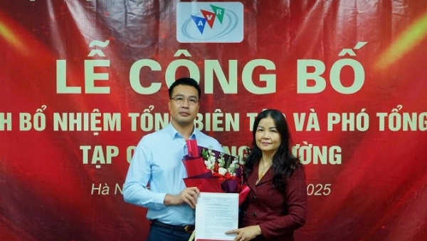 Lễ công bố Quyết định bổ nhiệm Tổng Biên tập và Phó Tổng Biên tập Tạp chí Thương Trường