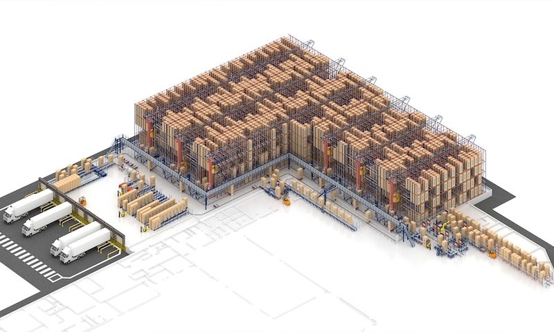 PepsiCo hợp tác với Mecalux để xây dựng nhà kho thông minh tự động ở Ba Lan