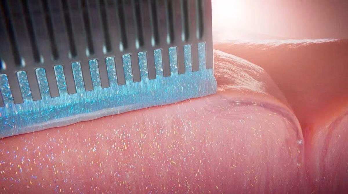 Công nghệ PRIMA giúp người bị mất thị lực trung tâm có thể nhận diện lại khuôn mặt. Ảnh: Science Corporation Công nghệ PRIMA giúp người bị mất thị lực trung tâm có thể nhận diện lại khuôn mặt. Ảnh: Science Corporation