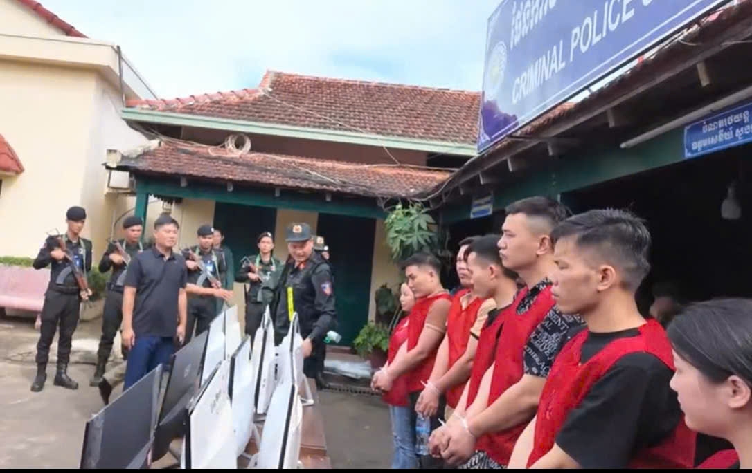 Công an tỉnh Lai Châu chủ trì phá chuyên án lừa đảo qua mạng hơn 300 tỷ đồng ở Campuchia