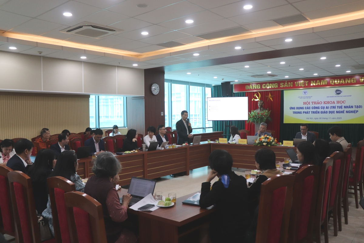 AI đang mở ra một giai đoạn phát triển mới cho giáo dục nghề nghiệp Việt Nam