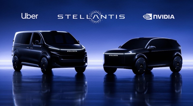 Stellantis bắt tay Nvidia, Uber, Foxconn thúc đẩy chiến lược taxi robot toàn cầu