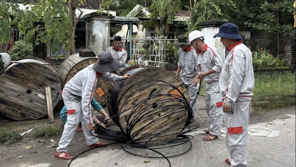 Viettel kích hoạt mạng lưới ứng phó cấp cao nhất, bảo đảm thông tin thông suốt trước bão số 13