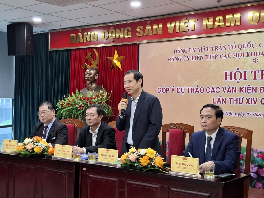 Liên hiệp hội Việt Nam phát huy vai trò đội ngũ trí thức, đóng góp ý kiến Dự thảo Văn kiện Đại hội XIV của Đảng