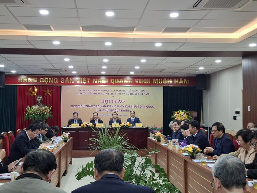 Liên hiệp hội Việt Nam phát huy vai trò đội ngũ trí thức, đóng góp ý kiến Dự thảo Văn kiện Đại hội XIV của Đảng