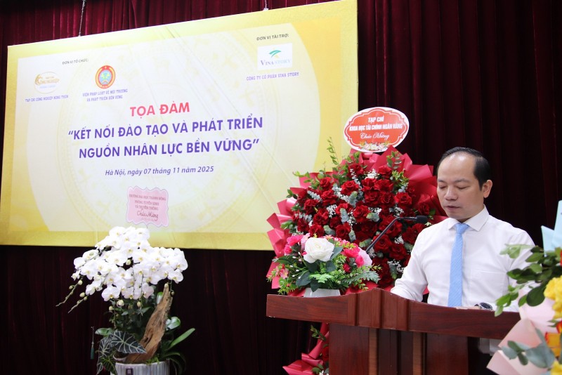 Tạp chí Công nghiệp Nông Thôn: Tọa đàm “Kết nối đào tạo và phát triển nguồn nhân lực bền vững”