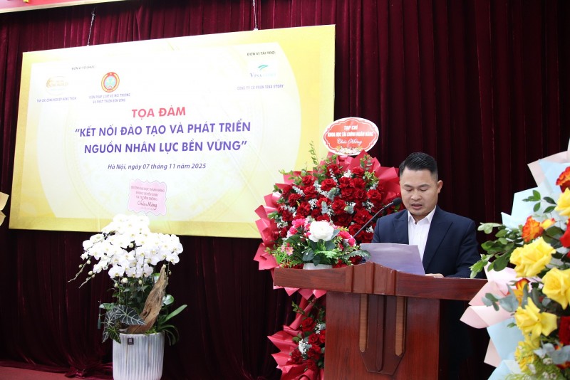 Tạp chí Công nghiệp Nông Thôn: Tọa đàm “Kết nối đào tạo và phát triển nguồn nhân lực bền vững”