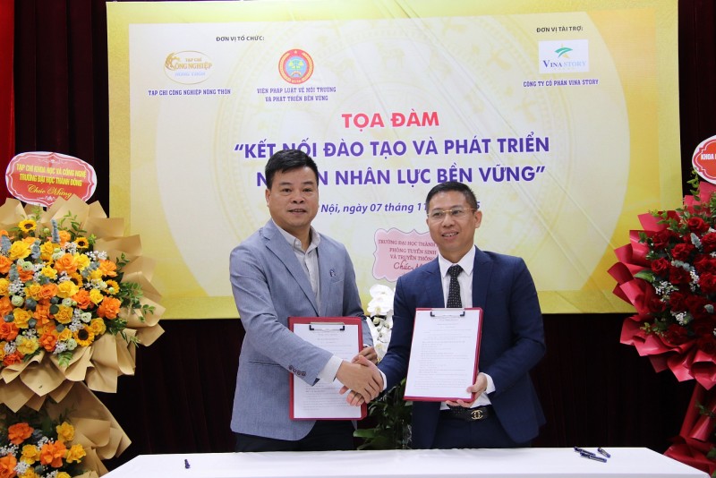 Tạp chí Công nghiệp Nông Thôn: Tọa đàm “Kết nối đào tạo và phát triển nguồn nhân lực bền vững”