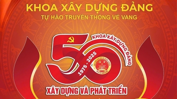 Khoa Xây dựng Đảng kỷ niệm 50 năm thành lập và đón nhận Huân chương Lao động hạng Ba